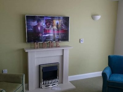 tv installation in home
